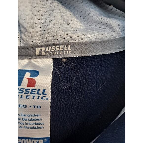Russell Athletic Men's Long Sleeve Fleece Blue Falcons Printed‎ Hoodies Size XL - Picture 6 of 8